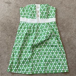 Lilly Pulitzer strapless dress